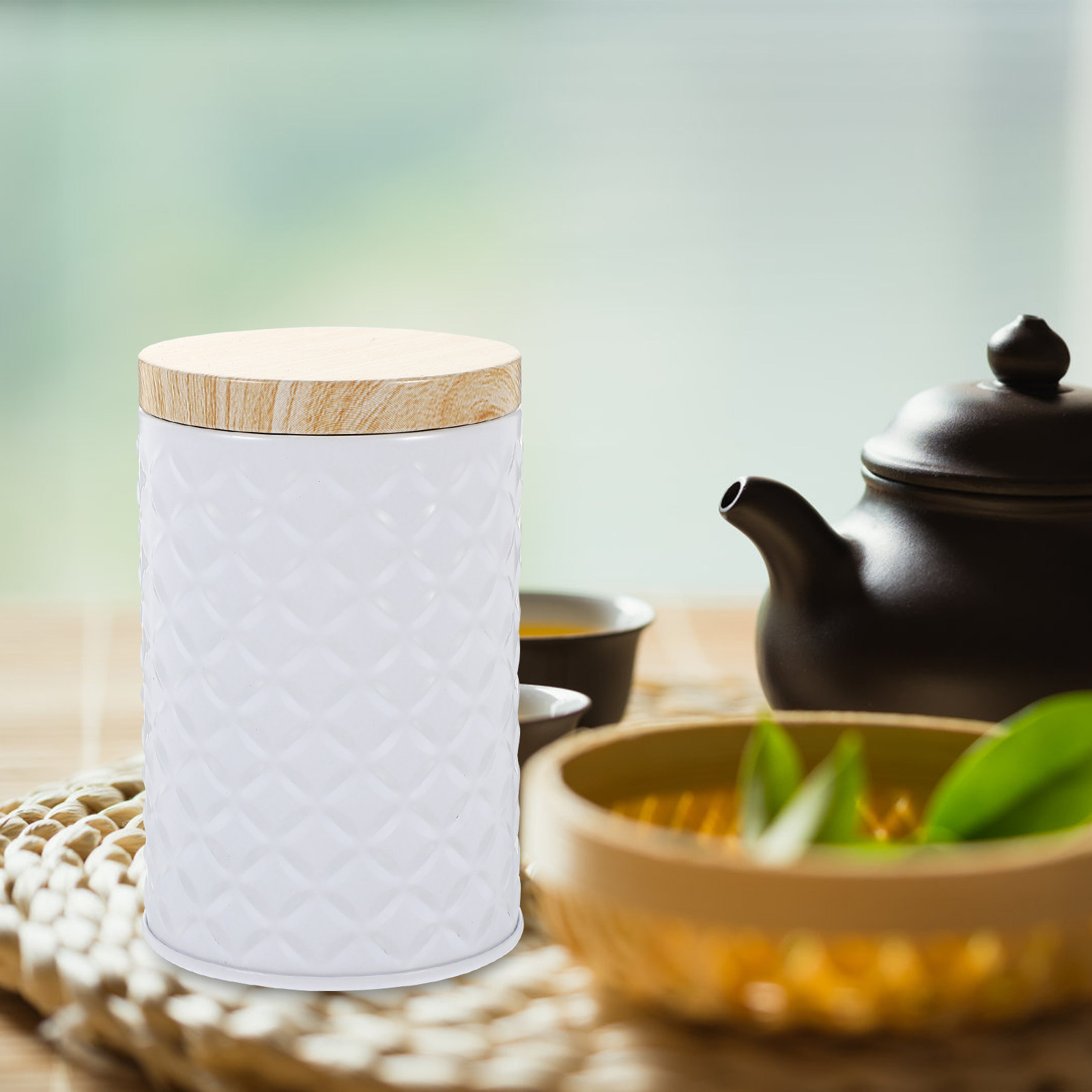 2Pcs Food Grade Tinplate Stora - Food Storage Plastic ulasan dan harga