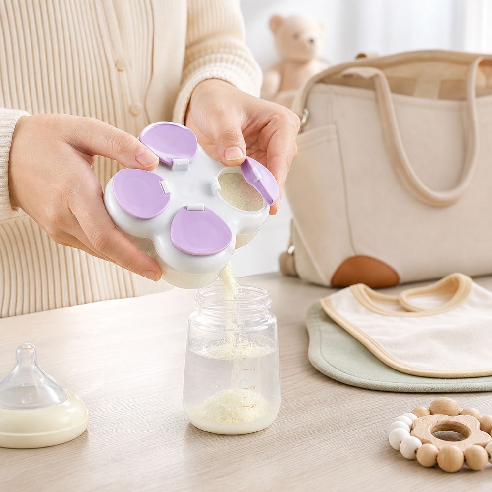 Partitioned Formula Dispenser  - Food Storage Baby ulasan dan harga