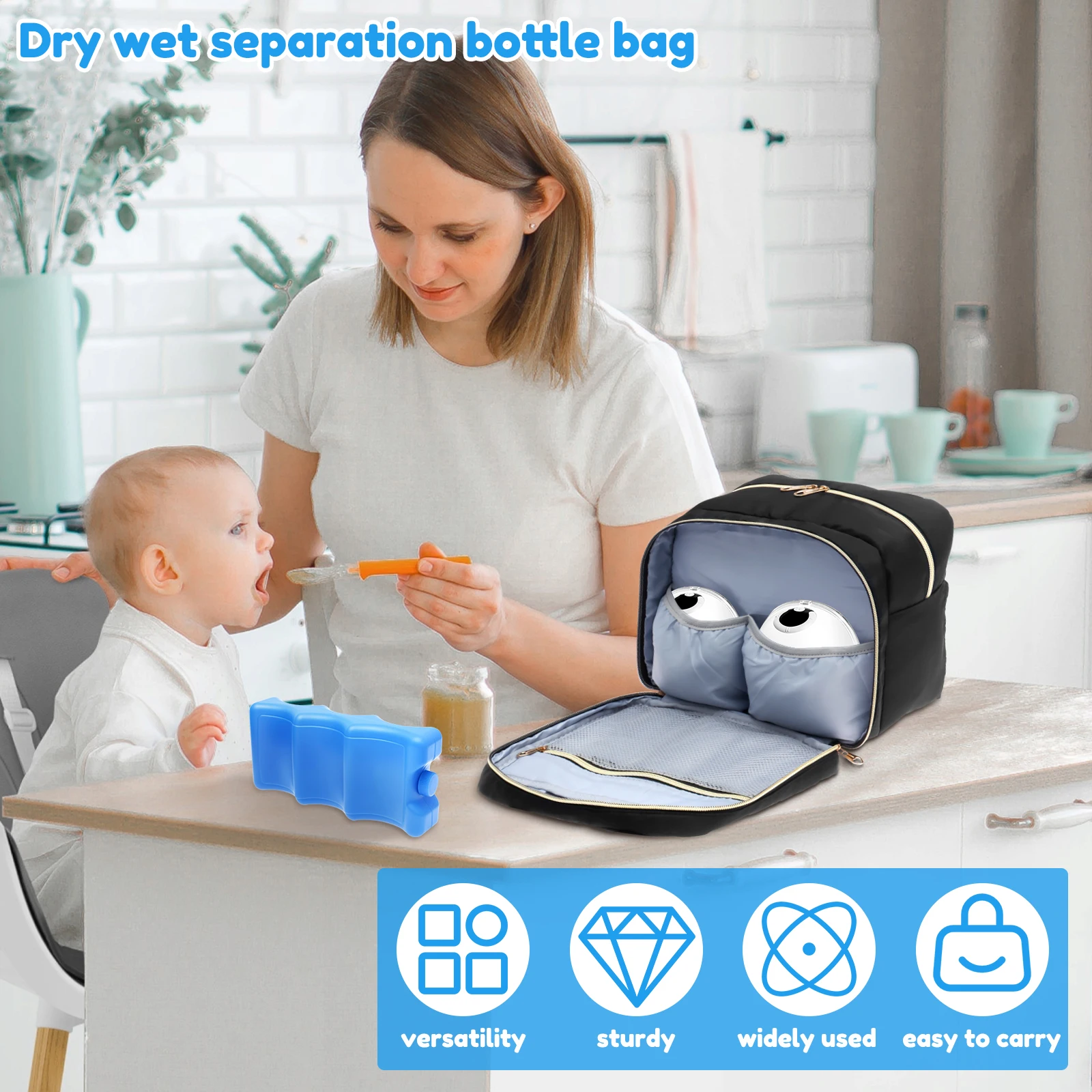 Breast Pump Storage Bag with I - Food Storage Baby ulasan dan harga