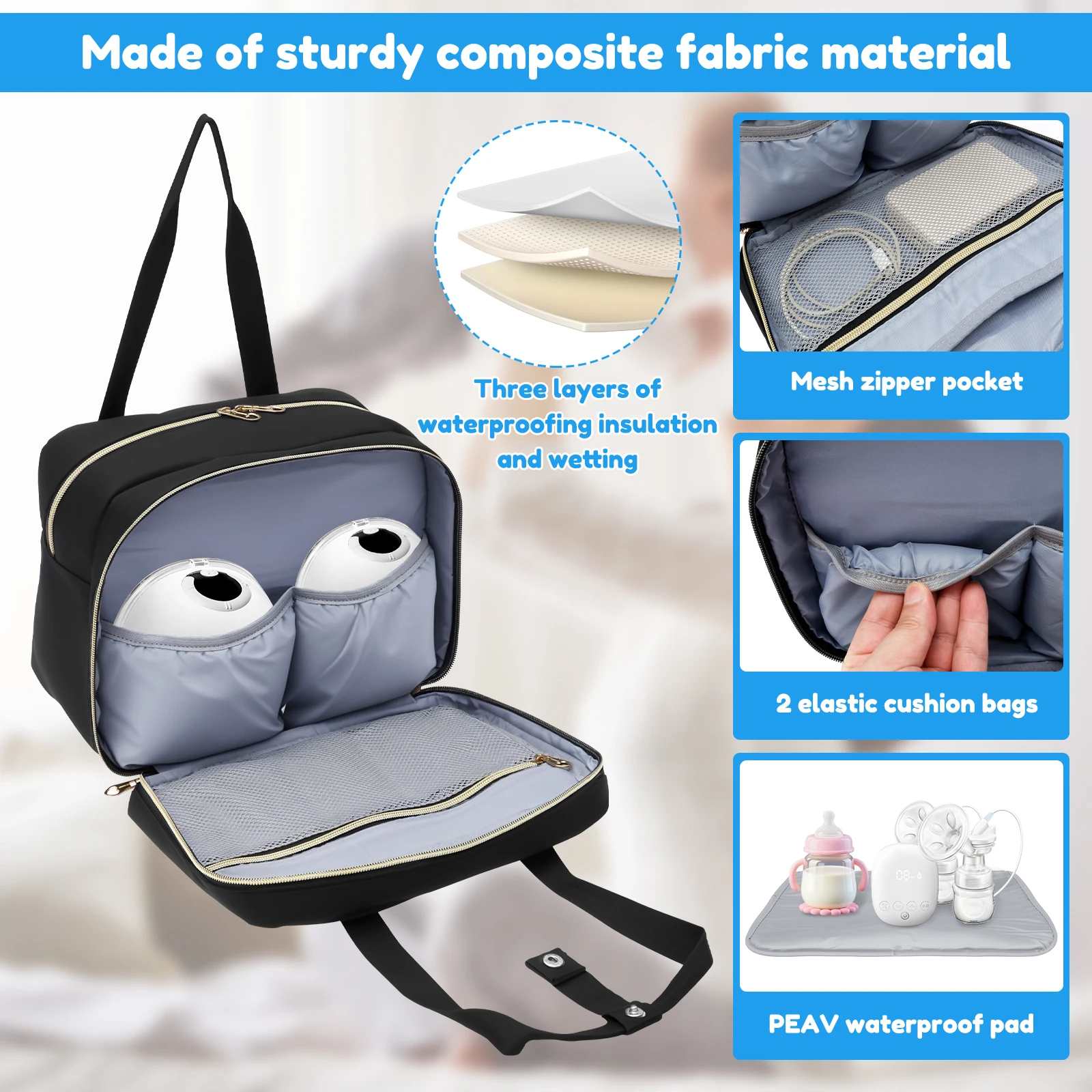 Breast Pump Storage Bag with I - Food Storage Baby ulasan dan harga