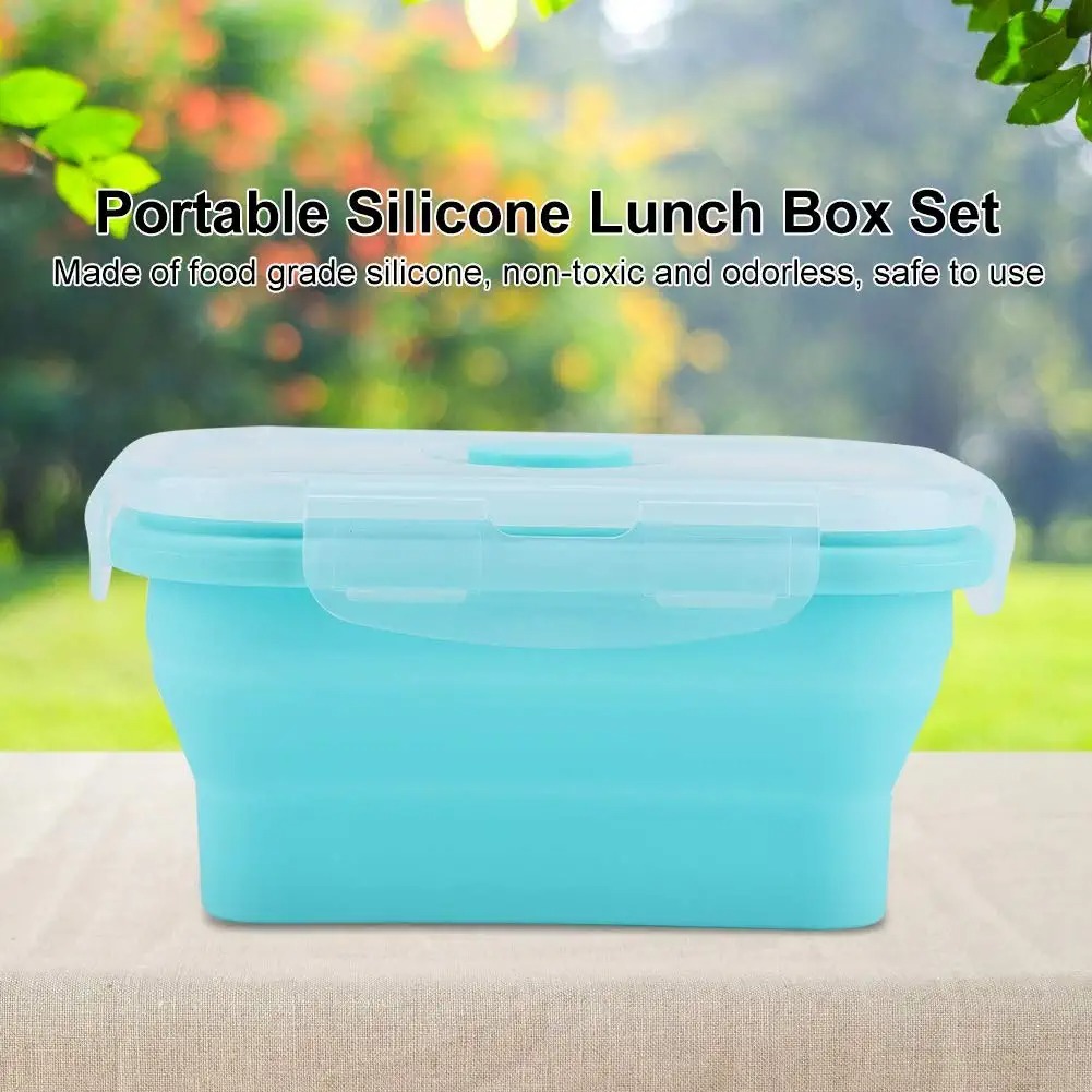 4 Sizes Collapsible Silicone F - Food Storage Silicone ulasan dan harga