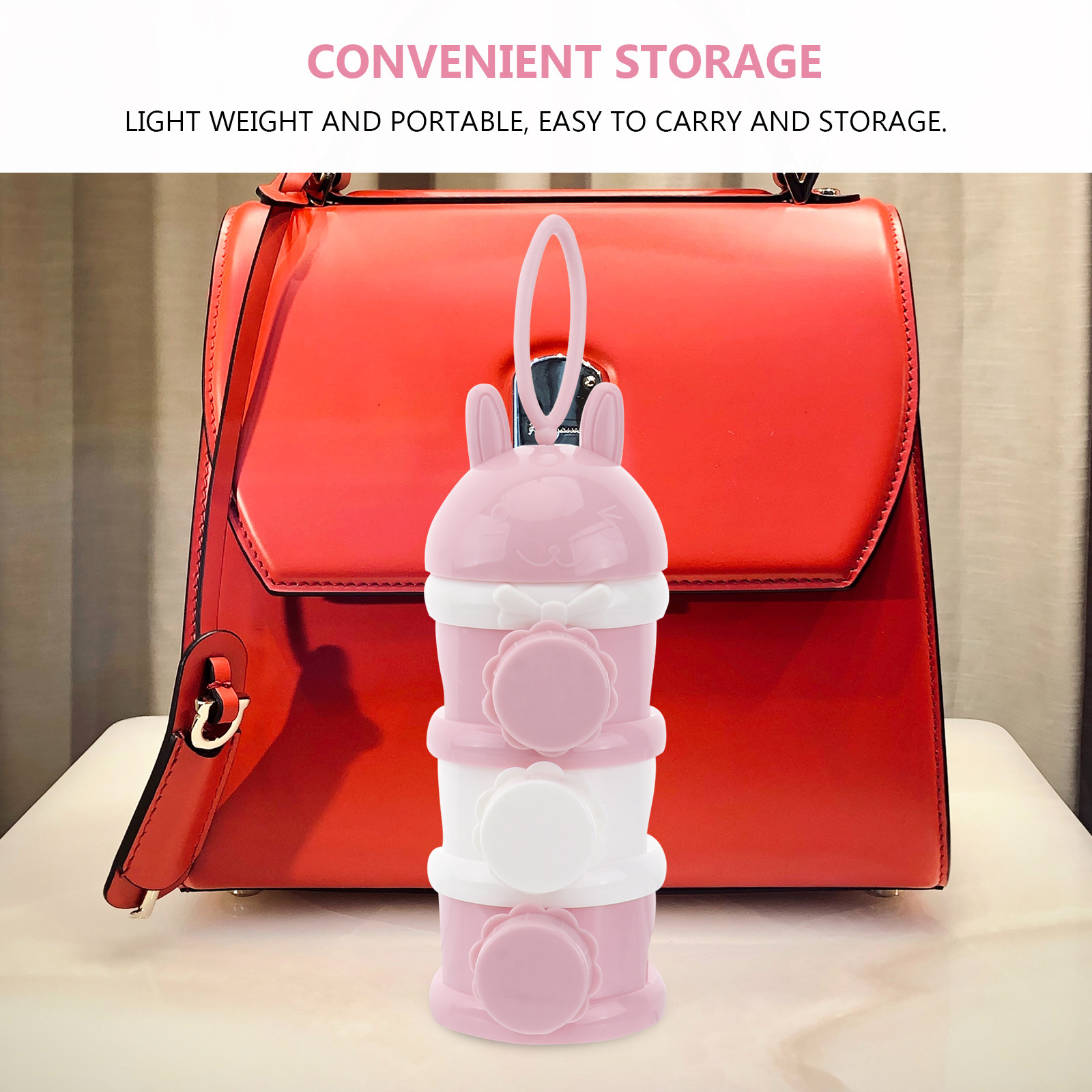 3 Layer Baby Formula Box Food  - Food Storage Baby ulasan dan harga
