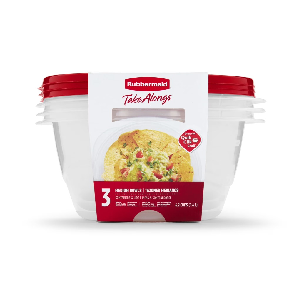 Large Round Food Storage Conta - Set Food Storage ulasan dan harga