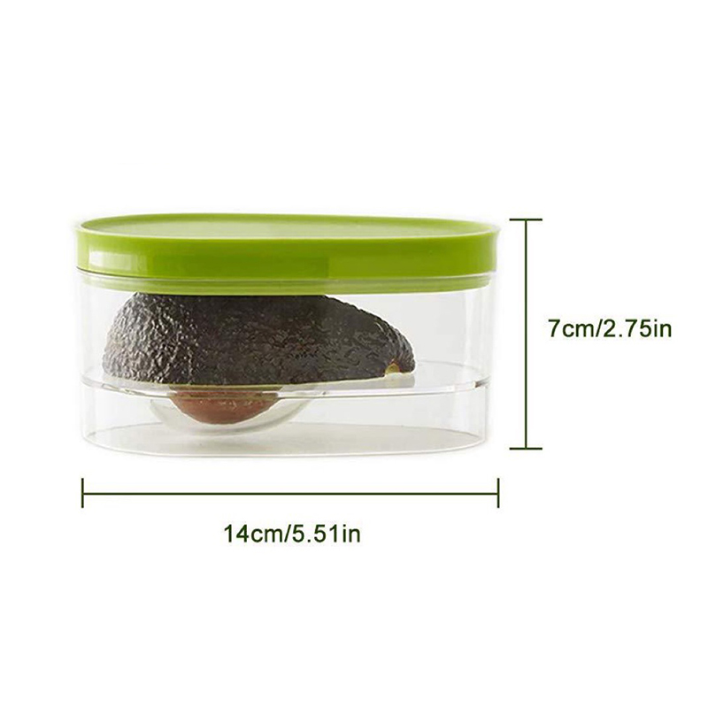 Avocado Food Storage Box Space - Food Storage Plastic ulasan dan harga
