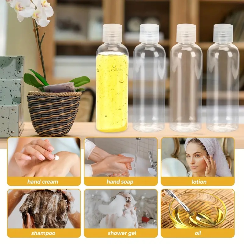 1/3/5/10Pcs 50ML 100ML Plastic - Condiment Squeeze Bottle ulasan dan harga