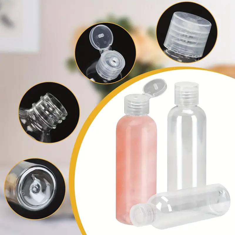 1/3/5/10Pcs 50ML 100ML Plastic - Condiment Squeeze Bottle ulasan dan harga