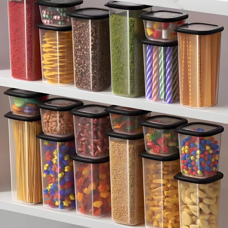6 Pieces Airtight Food Storage - Set Food Storage ulasan dan harga