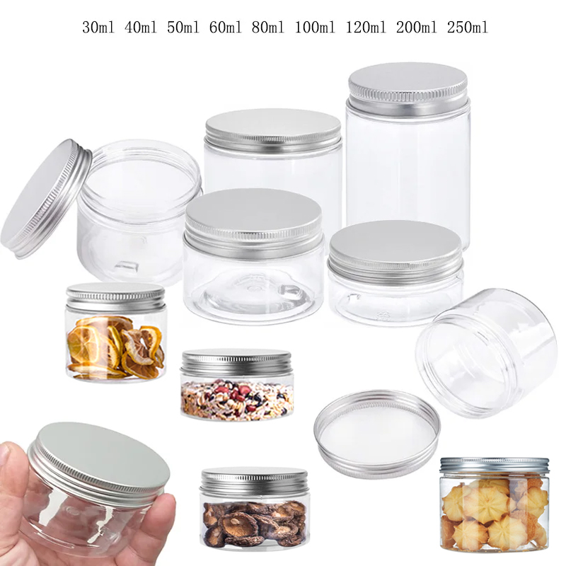 1-10Pcs 20/25/30/40/45-250ml S - Food Storage Jars With Lids ulasan dan harga