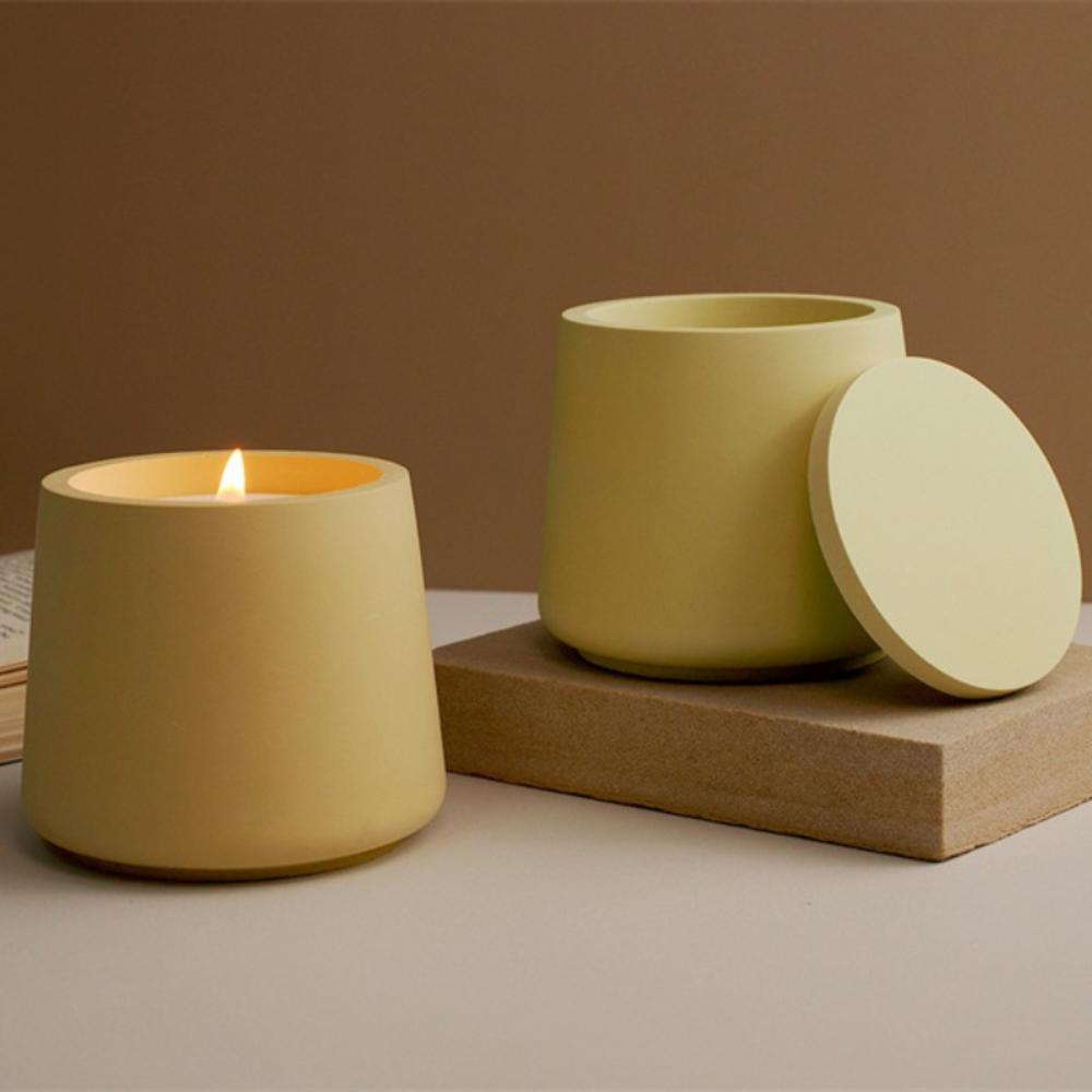 Candle Jar Silicone Mold With  - Food Storage Jars With Lids ulasan dan harga
