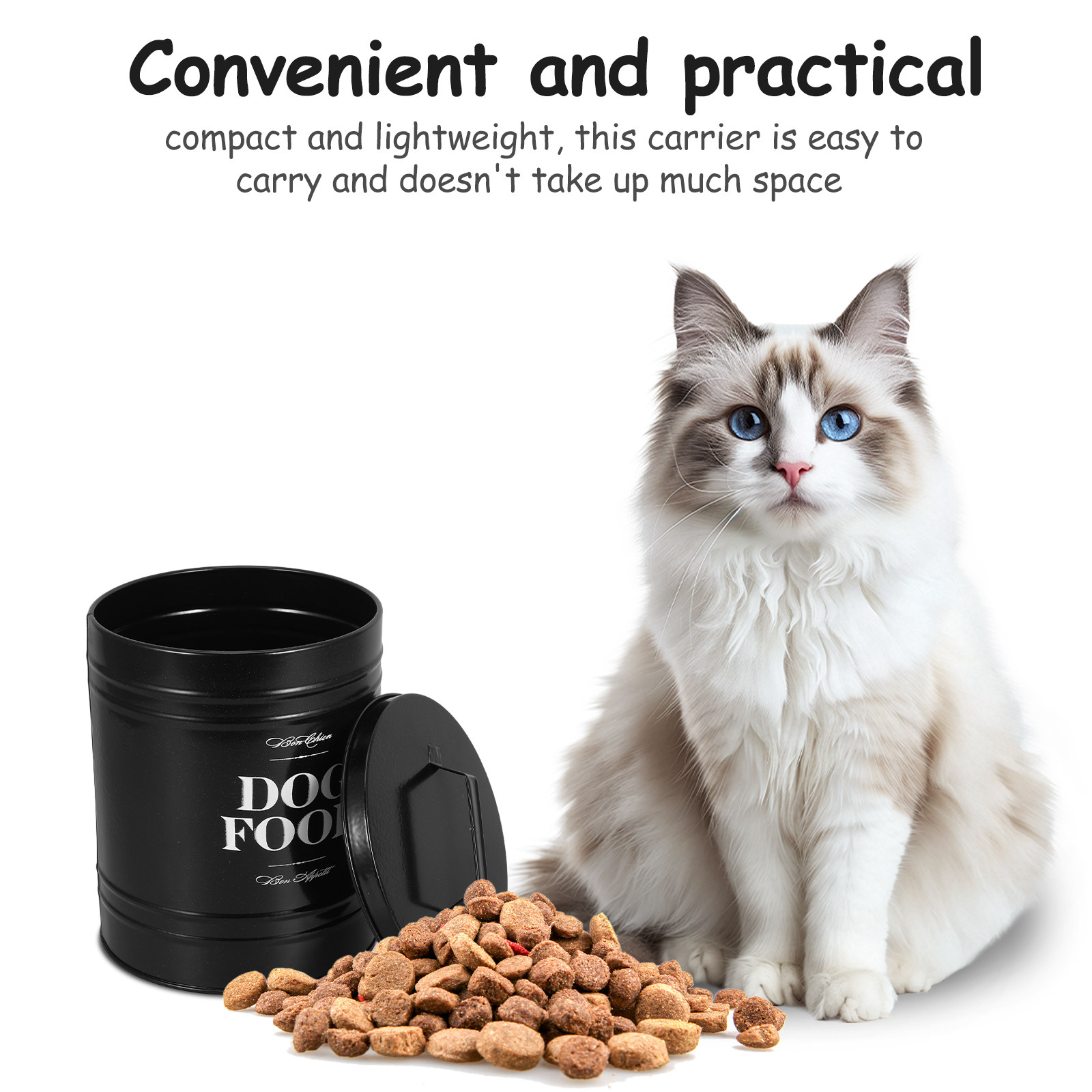 54Oz Pet Food Storage Bin Meta - Food Storage Large ulasan dan harga