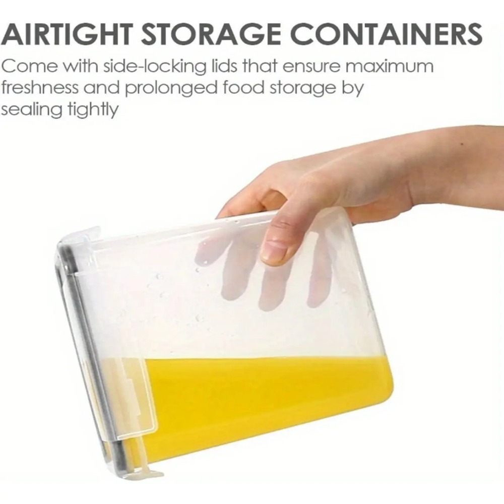 8PCS Airtight Food Storage Con - Food Storage Jar Labels ulasan dan harga