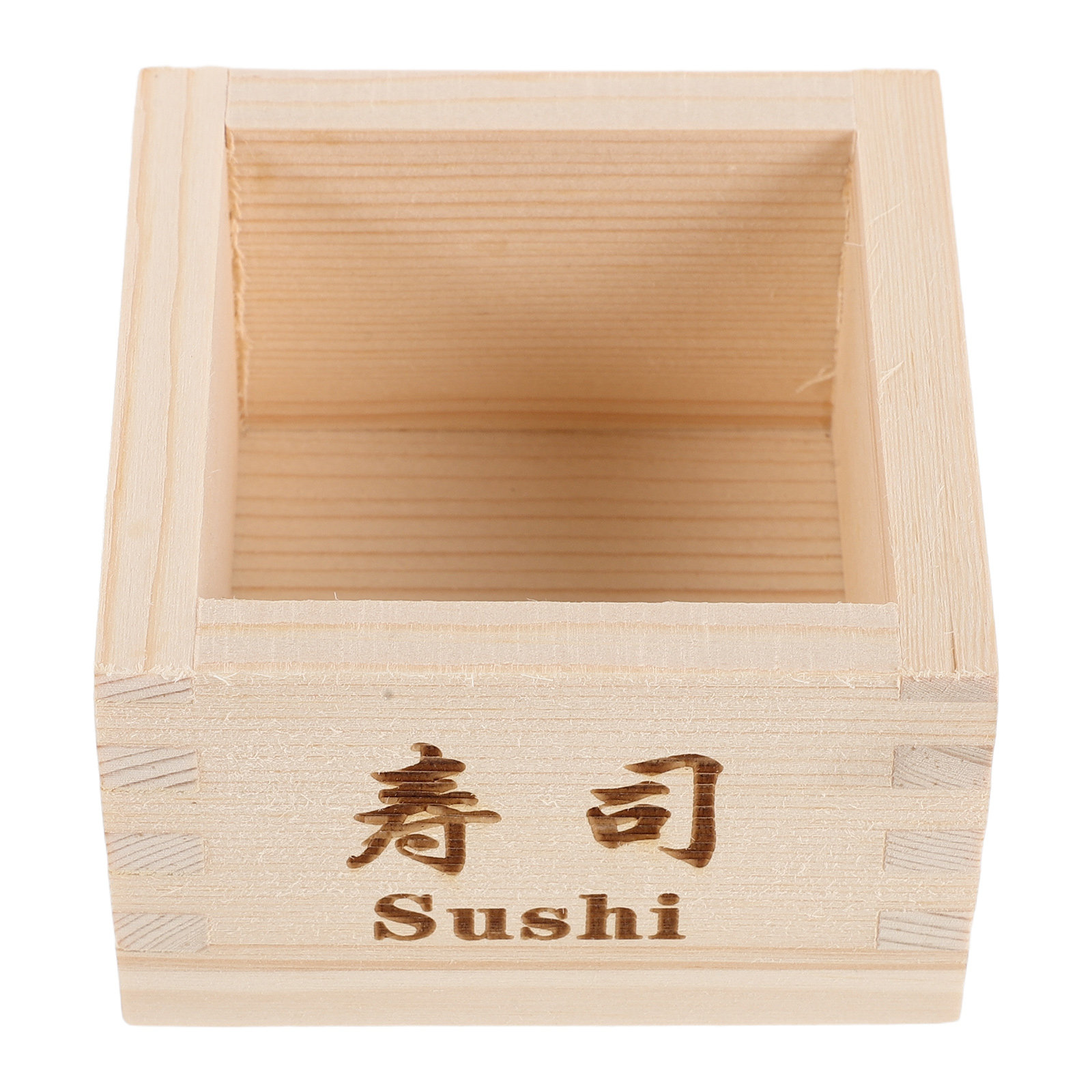 Japanese Masu Sake Cup Wooden  - Food Storage Square Containers ulasan dan harga