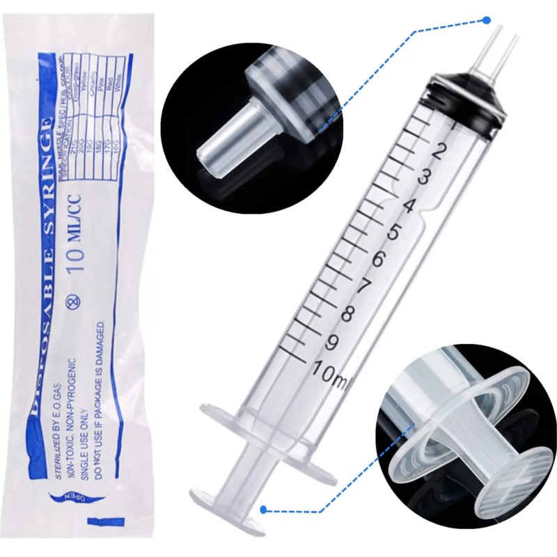 Plastic Syringes 10ml Without  - Food Storage Without Plastic ulasan dan harga