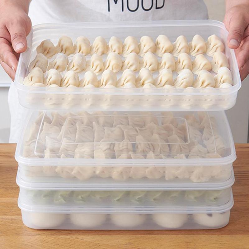 New·Kitchen Storage Box Refrig - Food Storage Square Containers ulasan dan harga