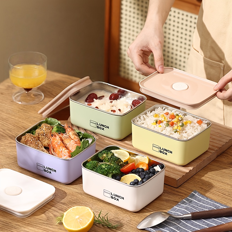 Stainless Steel Leak-Proof Foo - Set Food Storage ulasan dan harga