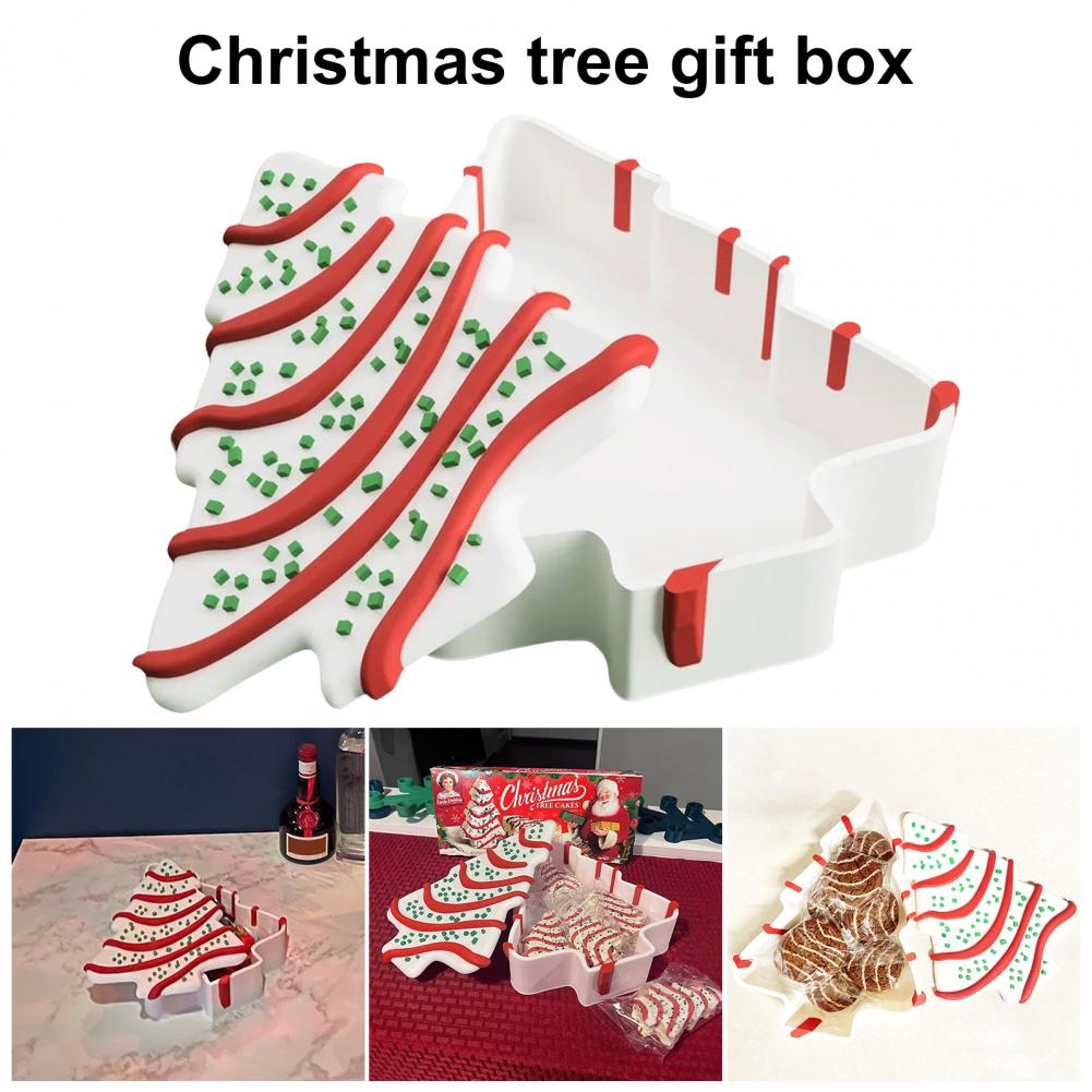 Christmas Tree Box Tree Shape  - Food Storage Plant ulasan dan harga