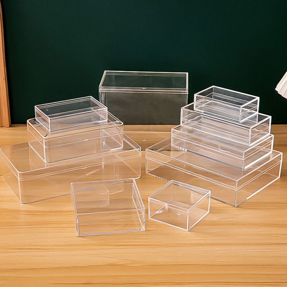 Thickened Rectangular Acrylic  - Food Storage Plant ulasan dan harga