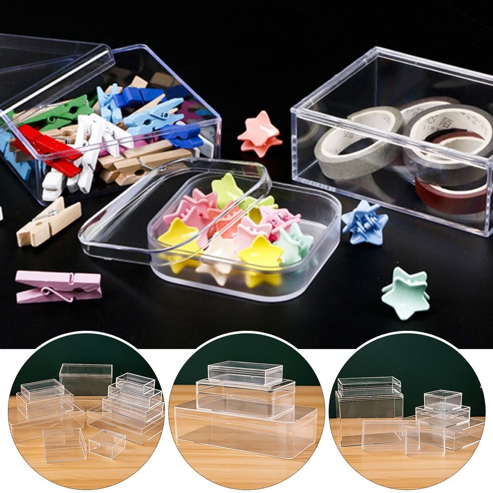 Thickened Rectangular Acrylic  - Food Storage Plant ulasan dan harga