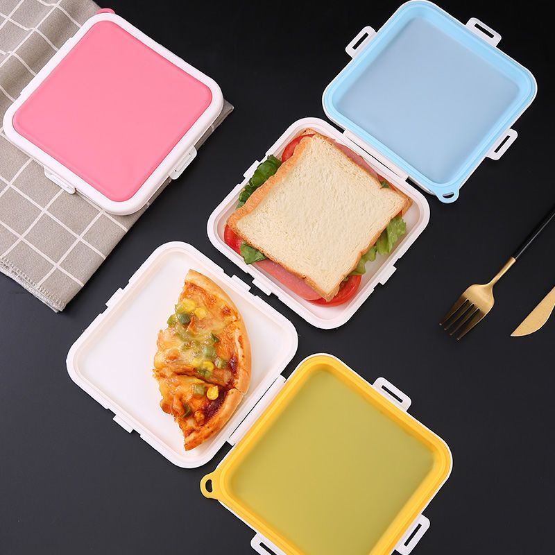 1pc Portable Sandwich Crisper  - Food Storage Silicone ulasan dan harga