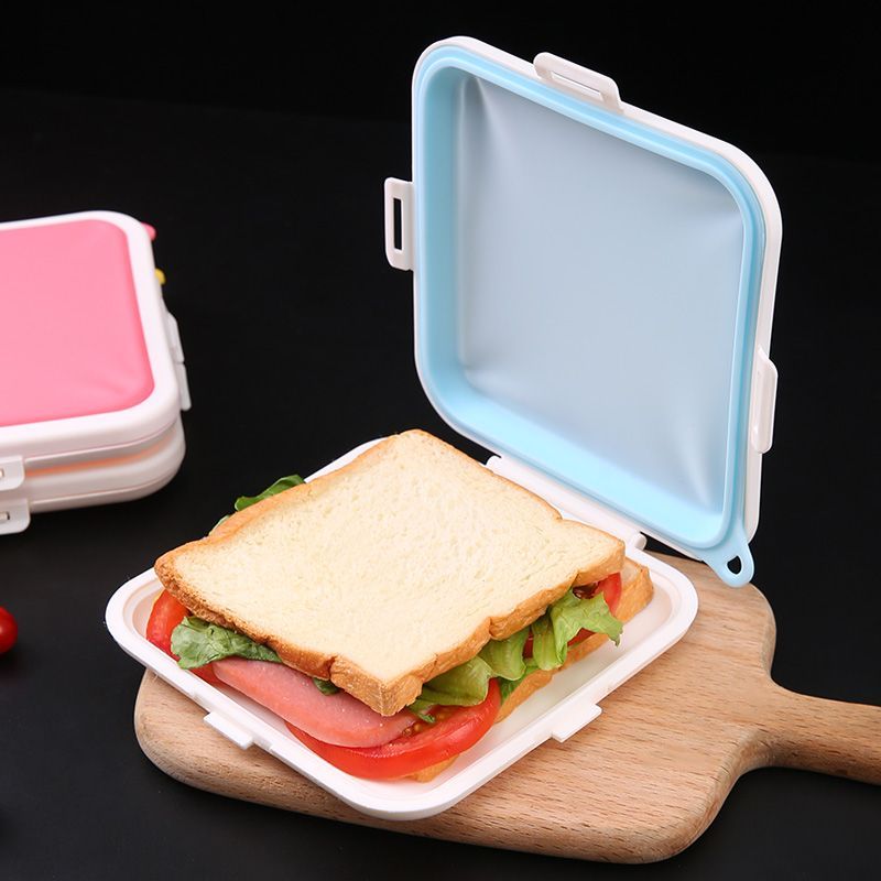 1pc Portable Sandwich Crisper  - Food Storage Silicone ulasan dan harga