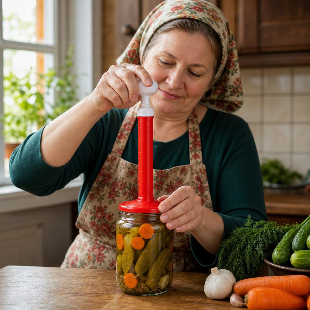 Vacuum Sealer Jar Lids With Va - Food Storage Jars With Lids ulasan dan harga