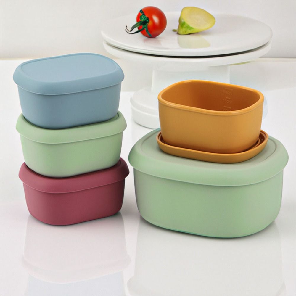 Reusable With Lid Silicone Lun - Food Storage Silicone ulasan dan harga