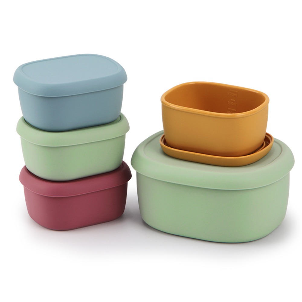 Reusable With Lid Silicone Lun - Food Storage Silicone ulasan dan harga