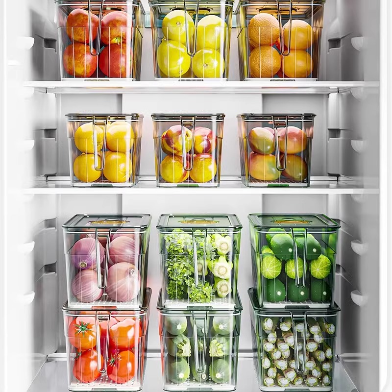 Refrigerator sorting storage b - Food Storage Square Containers ulasan dan harga