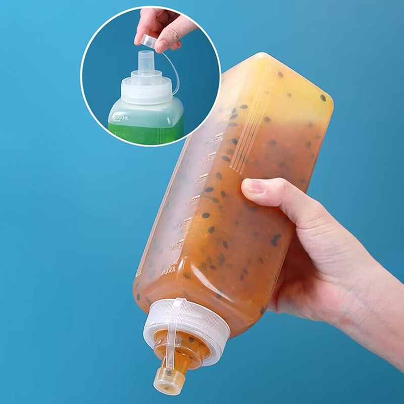 600/800/1000ML Squeeze Condime - Condiment Squeeze Bottle ulasan dan harga