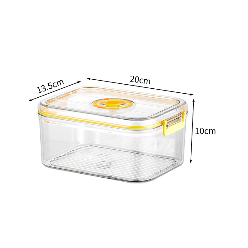 Vacuum Fresh-keeping Box Refri - Food Storage Square Containers ulasan dan harga