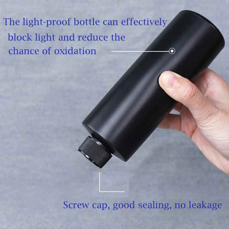 5Pcs 30-1000ml Empty Black HDP - Condiment Squeeze Bottle ulasan dan harga