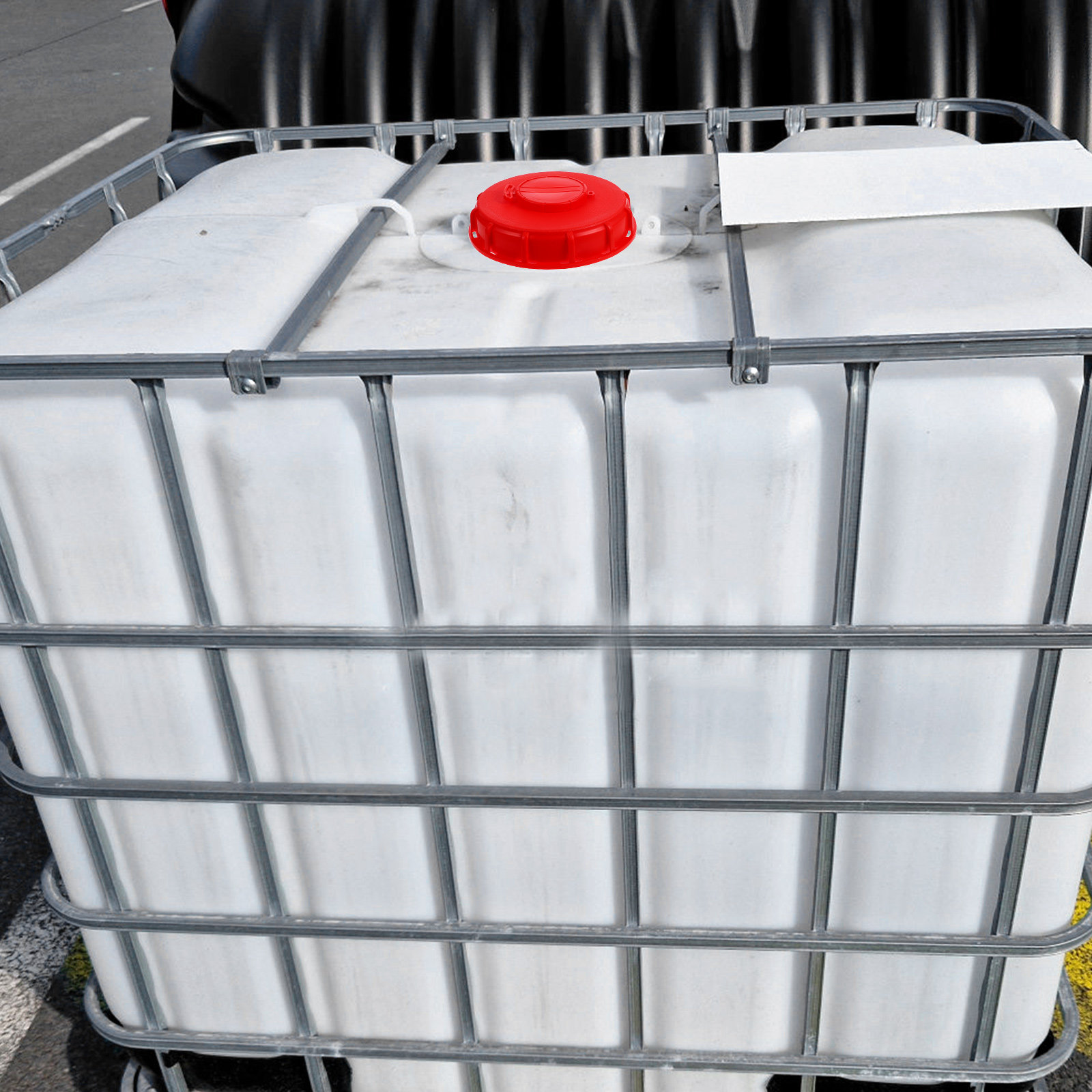 Ibc Tote Lid Red 16.2cm ABS Ve - Food Storage Lid ulasan dan harga