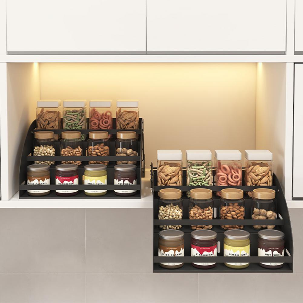 Triple Tier Spice Organizer 3- - Food Storage Without Plastic ulasan dan harga