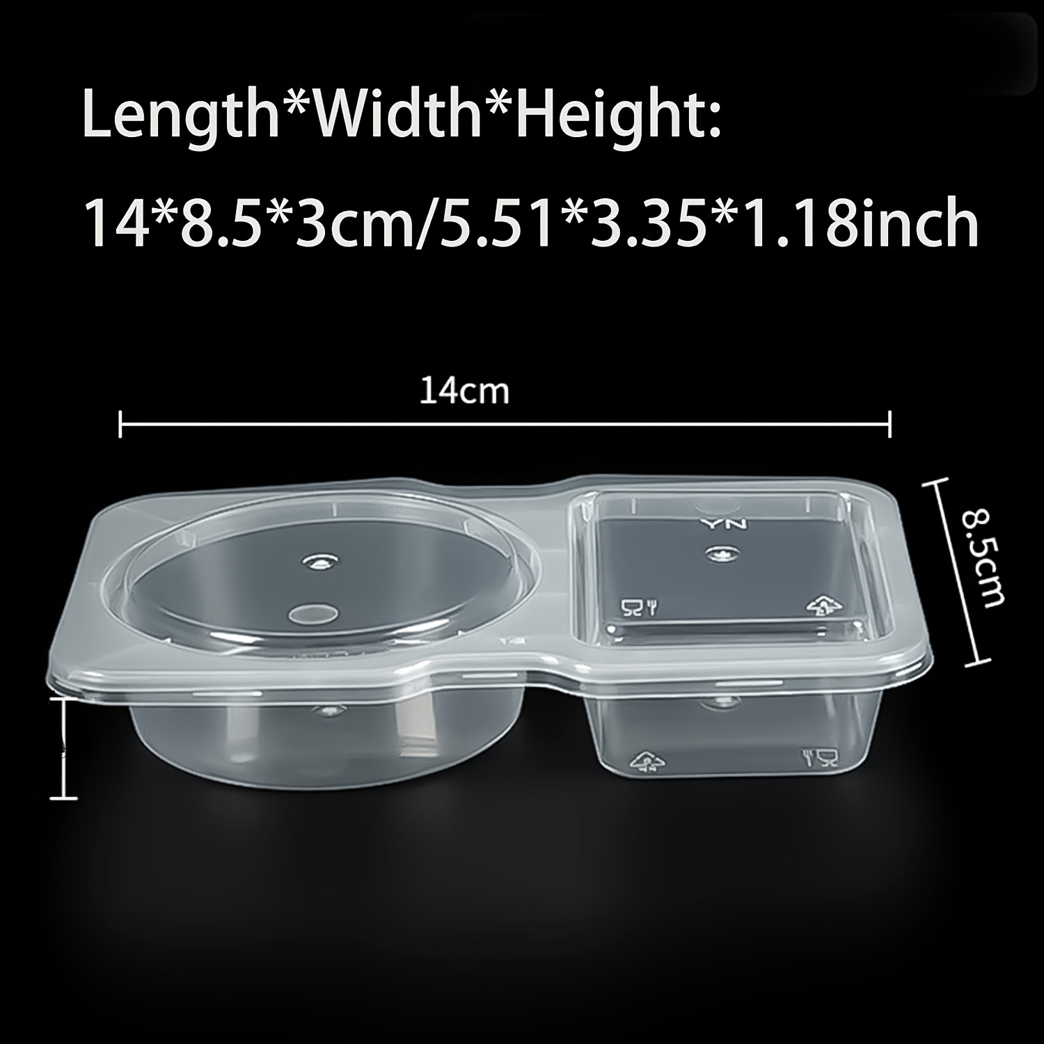 10Pcs Food Storage Containers  - Food Storage Lunch Box ulasan dan harga