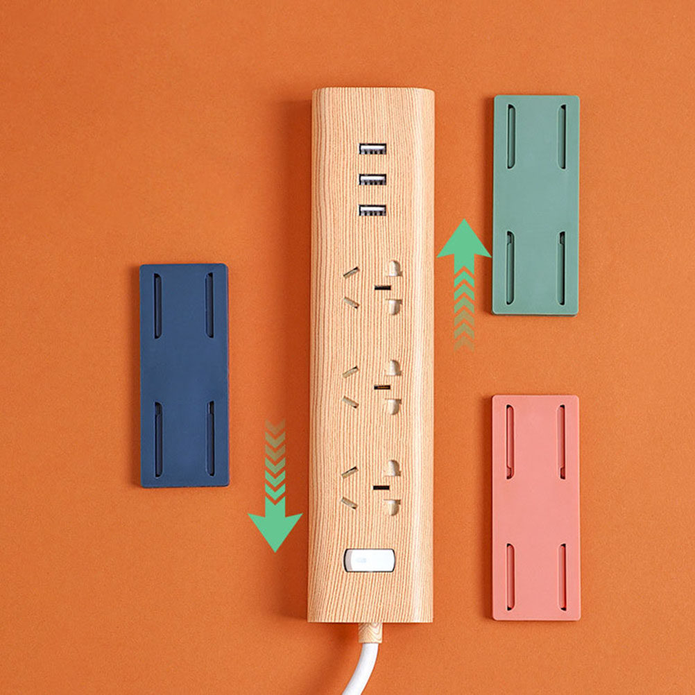 4Pcs Adhesive Socket Holders P - Food Storage Rack ulasan dan harga