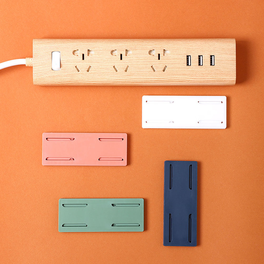 4Pcs Adhesive Socket Holders P - Food Storage Rack ulasan dan harga