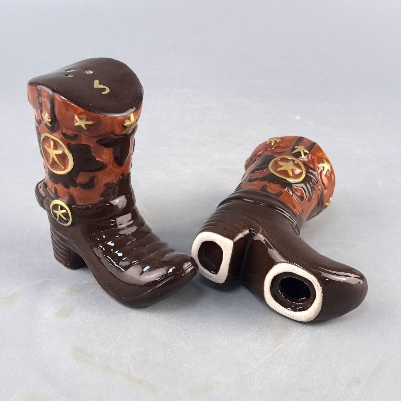 Vintage Boots Ceramic Spice Ja - Set Food Storage ulasan dan harga
