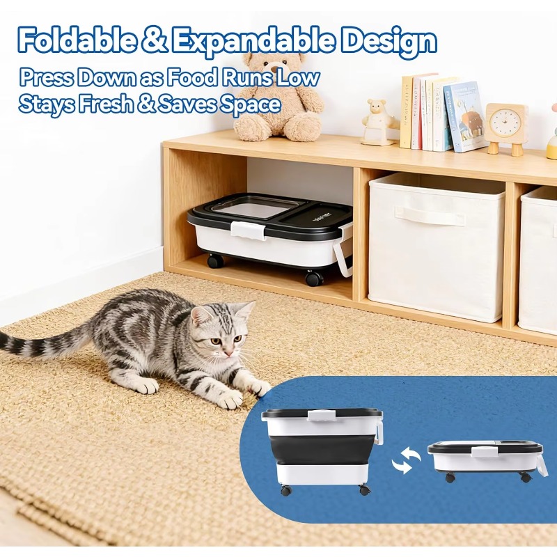 Dog Food Storage Container 20- - Food Storage Large ulasan dan harga