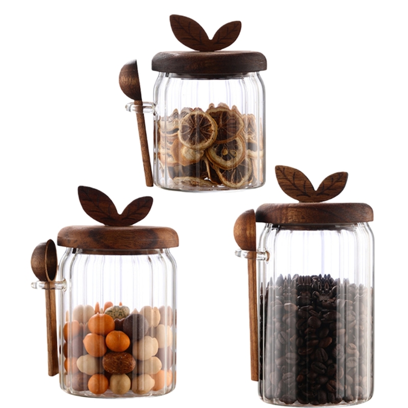 Glass Sealed Jar Including Spo - Food Storage For Long Term ulasan dan harga