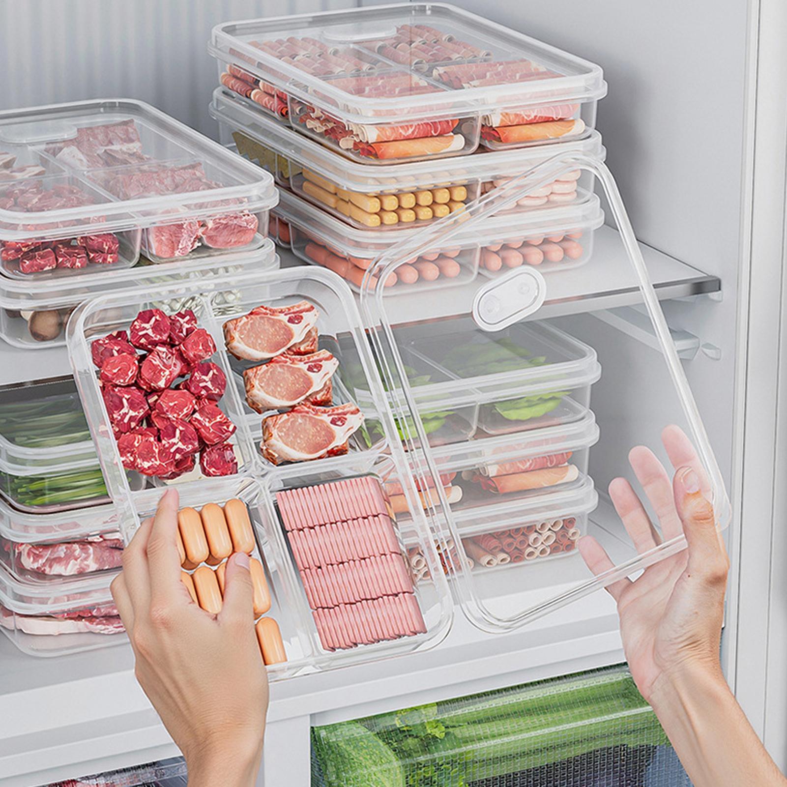1PC Refrigerator Storage Box M - Food Storage Square Containers ulasan dan harga