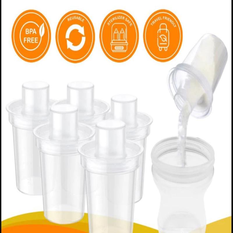 6PPC 80ML Baby Milk Powder Dis - Food Storage Baby ulasan dan harga