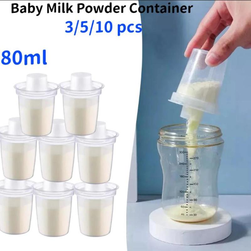 6PPC 80ML Baby Milk Powder Dis - Food Storage Baby ulasan dan harga