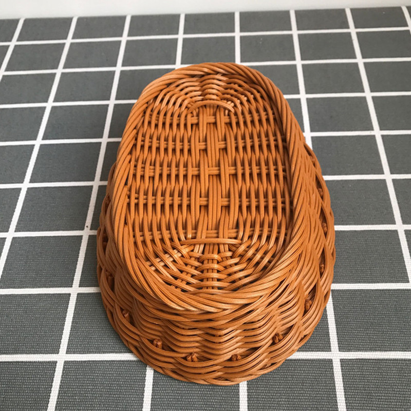 Oval Rattan Woven Storage Bask - Food Storage Plant ulasan dan harga