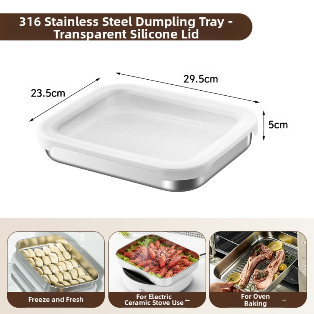 Stainless Steel Food Storage C - Food Storage Silicone ulasan dan harga