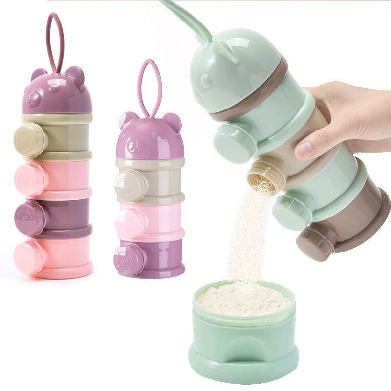 3/4Layer Baby Portable Baby Fo - Food Storage Baby ulasan dan harga