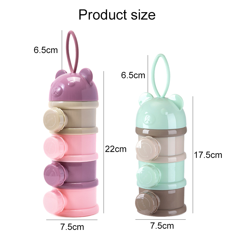 3/4Layer Baby Portable Baby Fo - Food Storage Baby ulasan dan harga