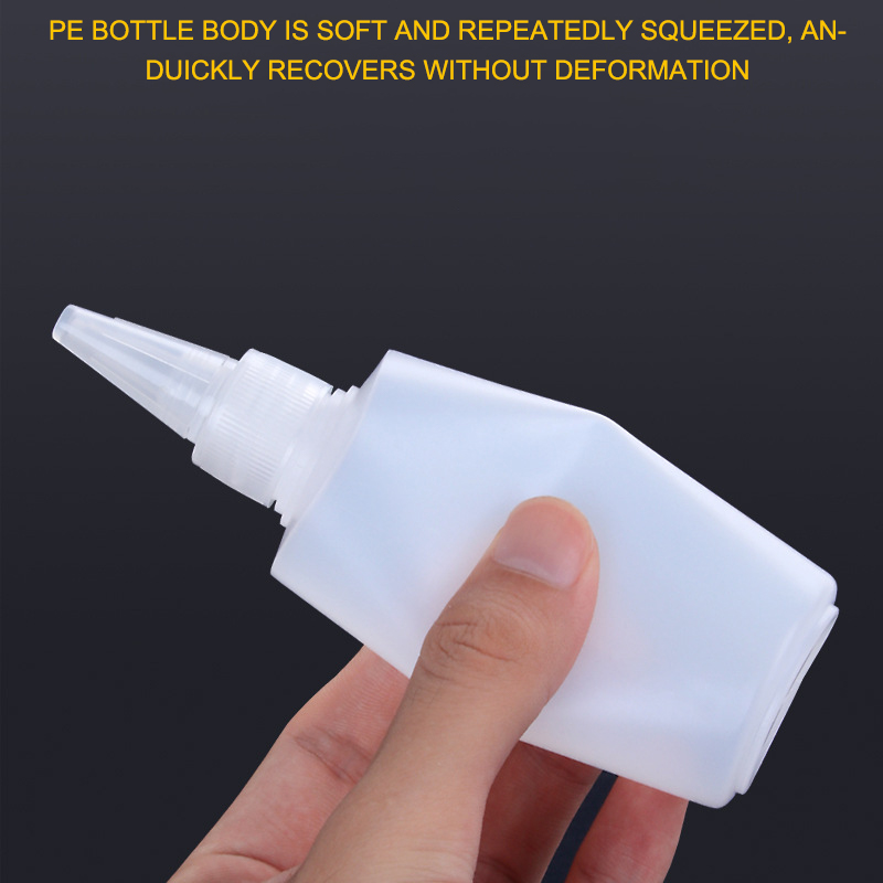 1PC 10-1000ML Empty PE Plastic - Condiment Squeeze Bottle ulasan dan harga