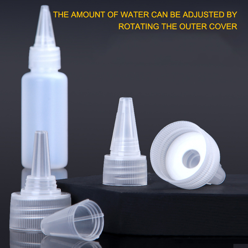 1PC 10-1000ML Empty PE Plastic - Condiment Squeeze Bottle ulasan dan harga