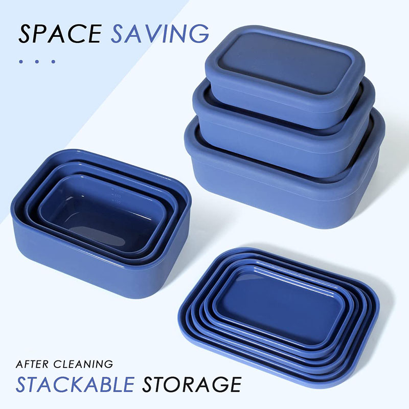 Leak-Resistant Bento Lunch Box - Food Storage Silicone ulasan dan harga