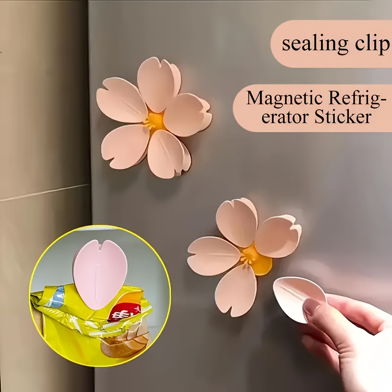 Sakura Magnetic Clip Creative  - Food Storage Plant ulasan dan harga